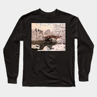 Snow in Central Park Long Sleeve T-Shirt